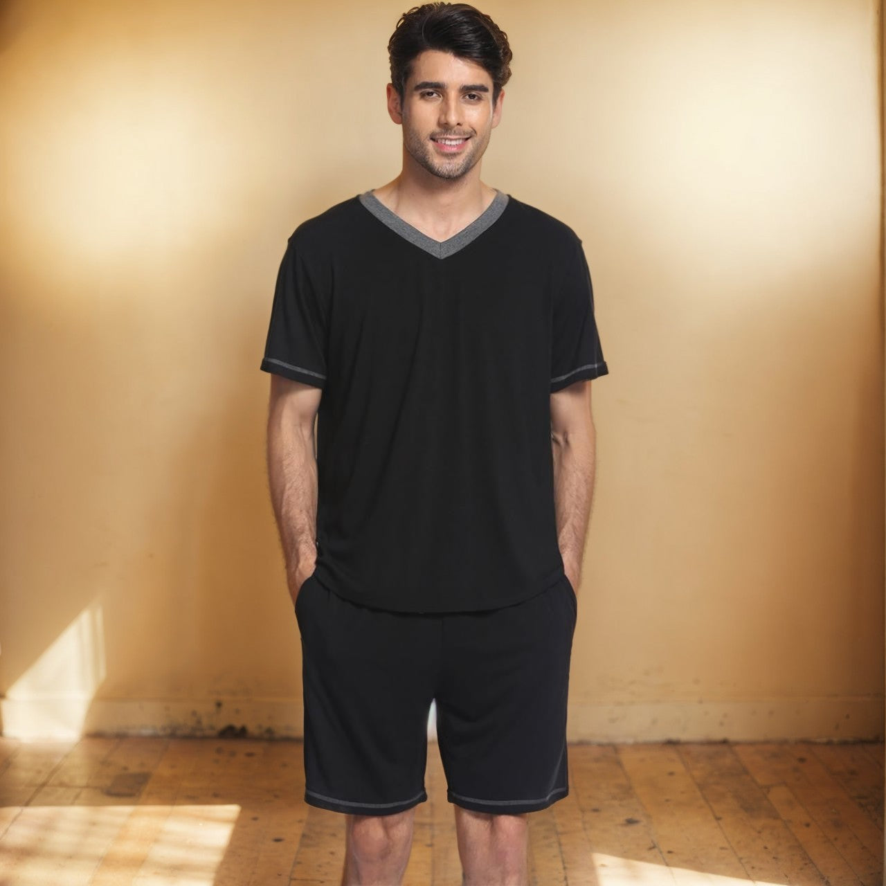 Men's Casual Two-Piece Set - Stylish & Comfortable