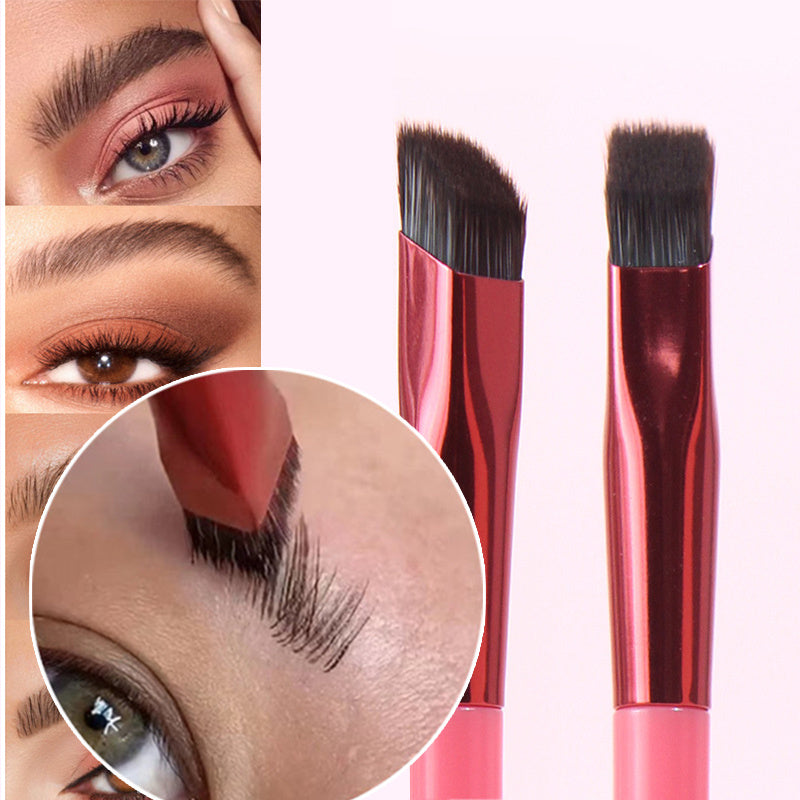 Professional Precision Eyebrow Brush - 3D Hair-Like Strokes & Concealer Tool