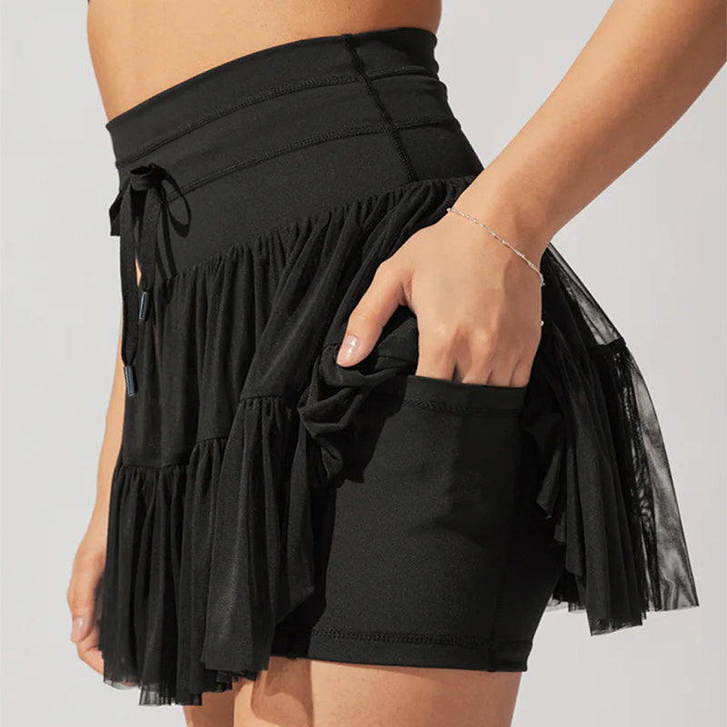 High Waist Sports Skirt - Summer Fashion Pleated Skirt for Women