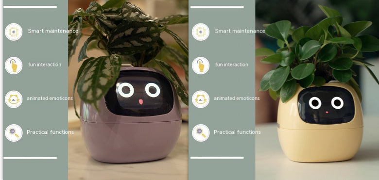 AI Smart Planter - 7 Sensors for Perfect Plant Care - GreenThumb