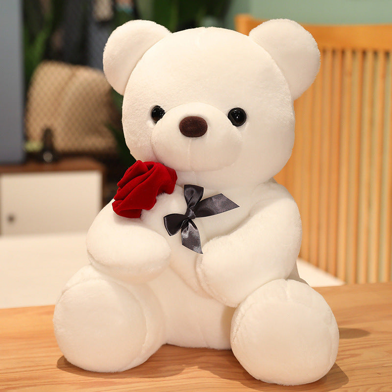 Teddy Bear Plush Pillow - Soft, Cuddly, and Perfect for Hugs