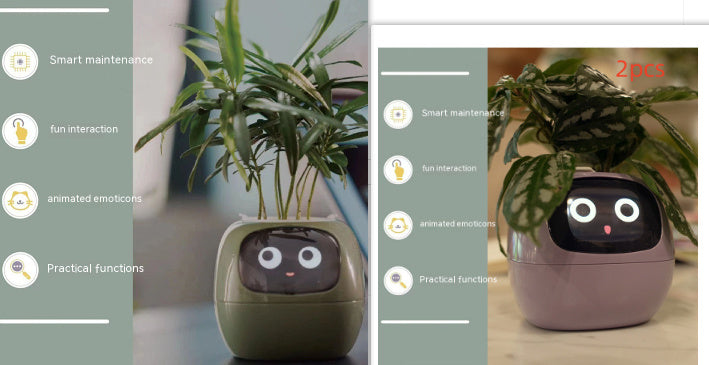 AI Smart Planter - 7 Sensors for Perfect Plant Care - GreenThumb