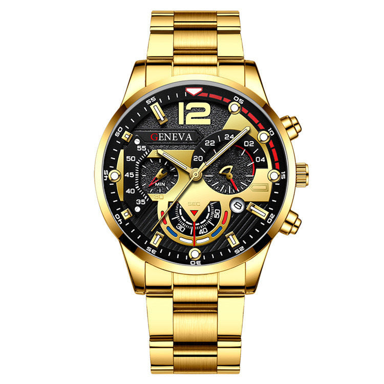Men's Business Watch & Bracelet Set - Valentine's Gift