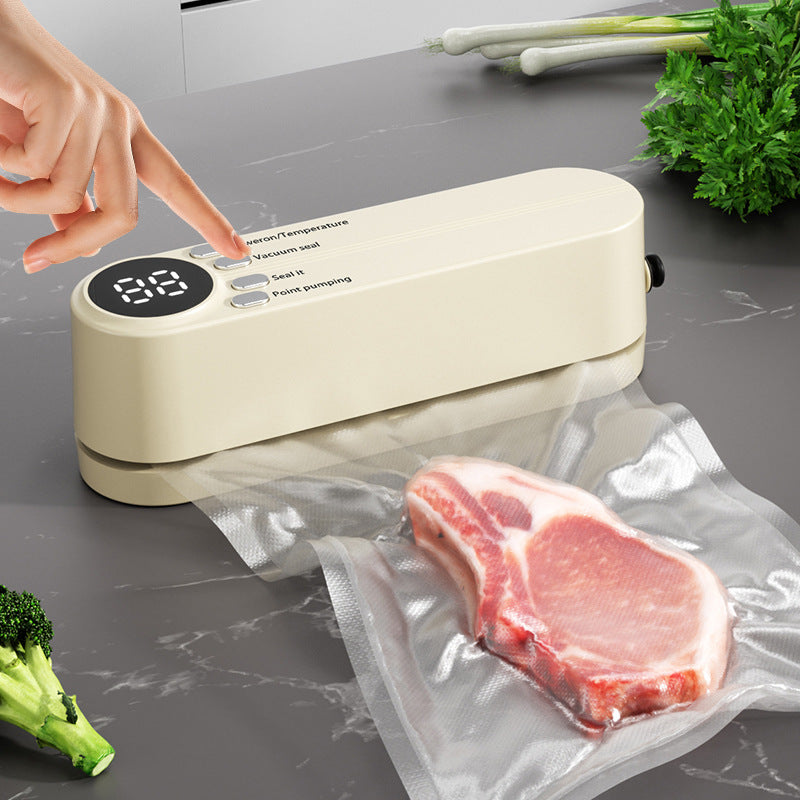 Mini Wireless Automatic Vacuum Sealing Machine - Kitchen Essentials
