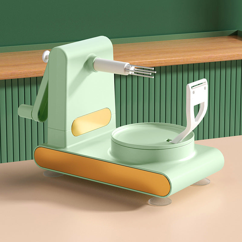 Hand-Cranked Multifunctional Peeler Machine - Kitchen Fruit & Vegetable Slicer Tool
