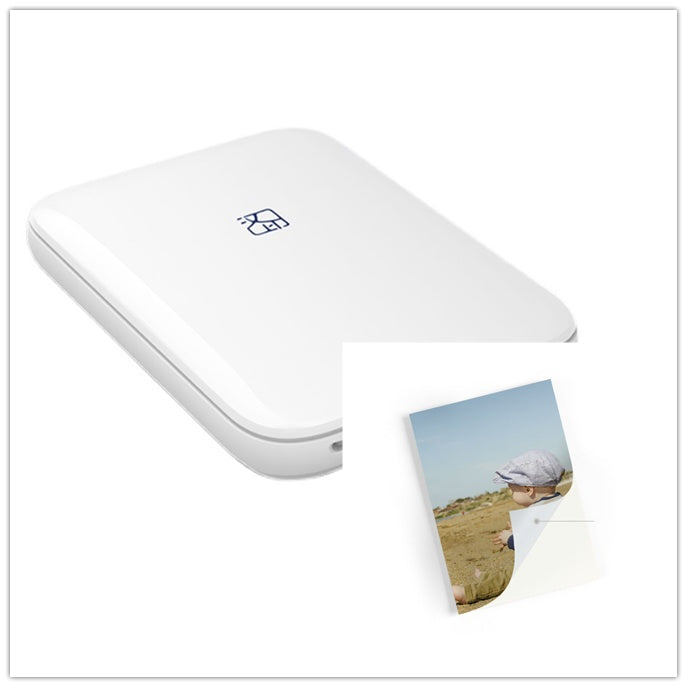 Portable Color Photo Printer - Wireless Bluetooth USB Thermal Sublimation Printer