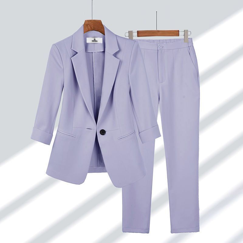 Women's Casual Blazer Set - Stylish & Comfortable - Office Business Suit