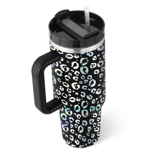 Insulated Stainless Steel Tumbler Spill Proof Coffee Cup  40 Oz