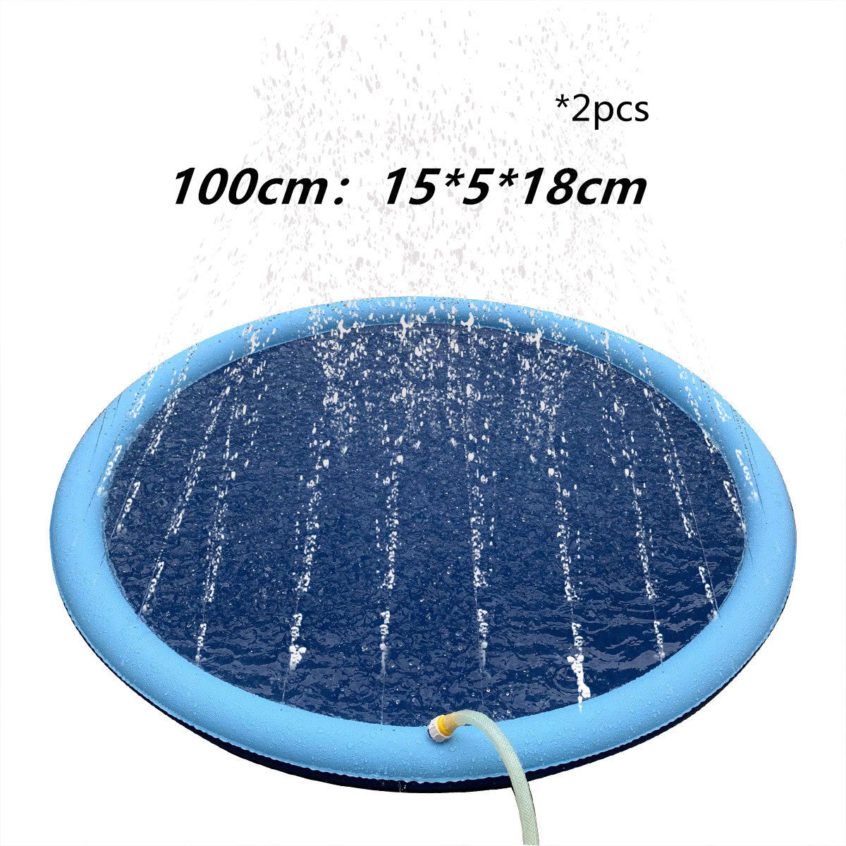 Non-Slip Splash Pad for Kids & Pets - Summer Fun in Your Backyard!