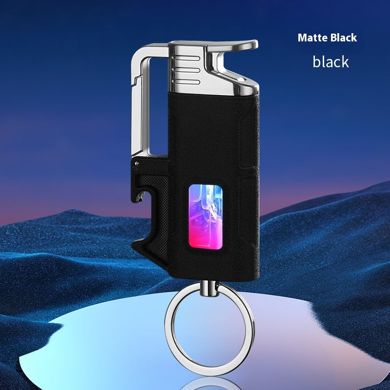Multifunctional Keychain With Beer Opener, Torch, and Inflatable - The Ultimate Accessory