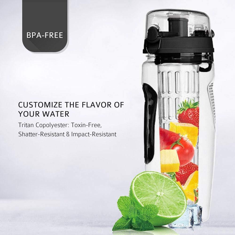 32Oz BPA-Free Fruit Infusing Water Bottle