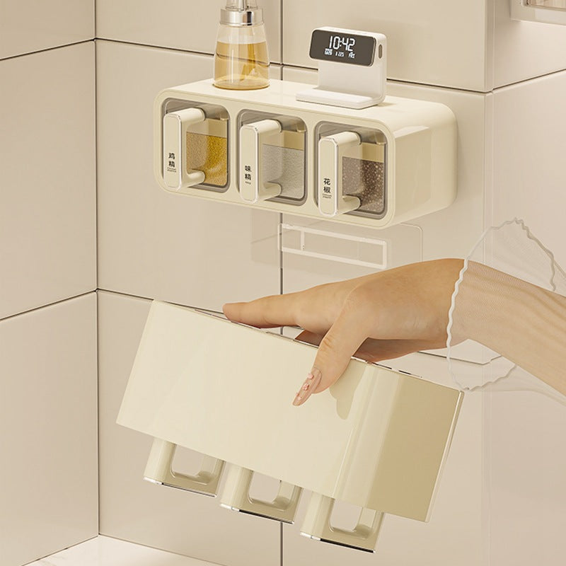 Kitchen Wall Hanging Condiment Storage Box - Organize Your Kitchen in Style