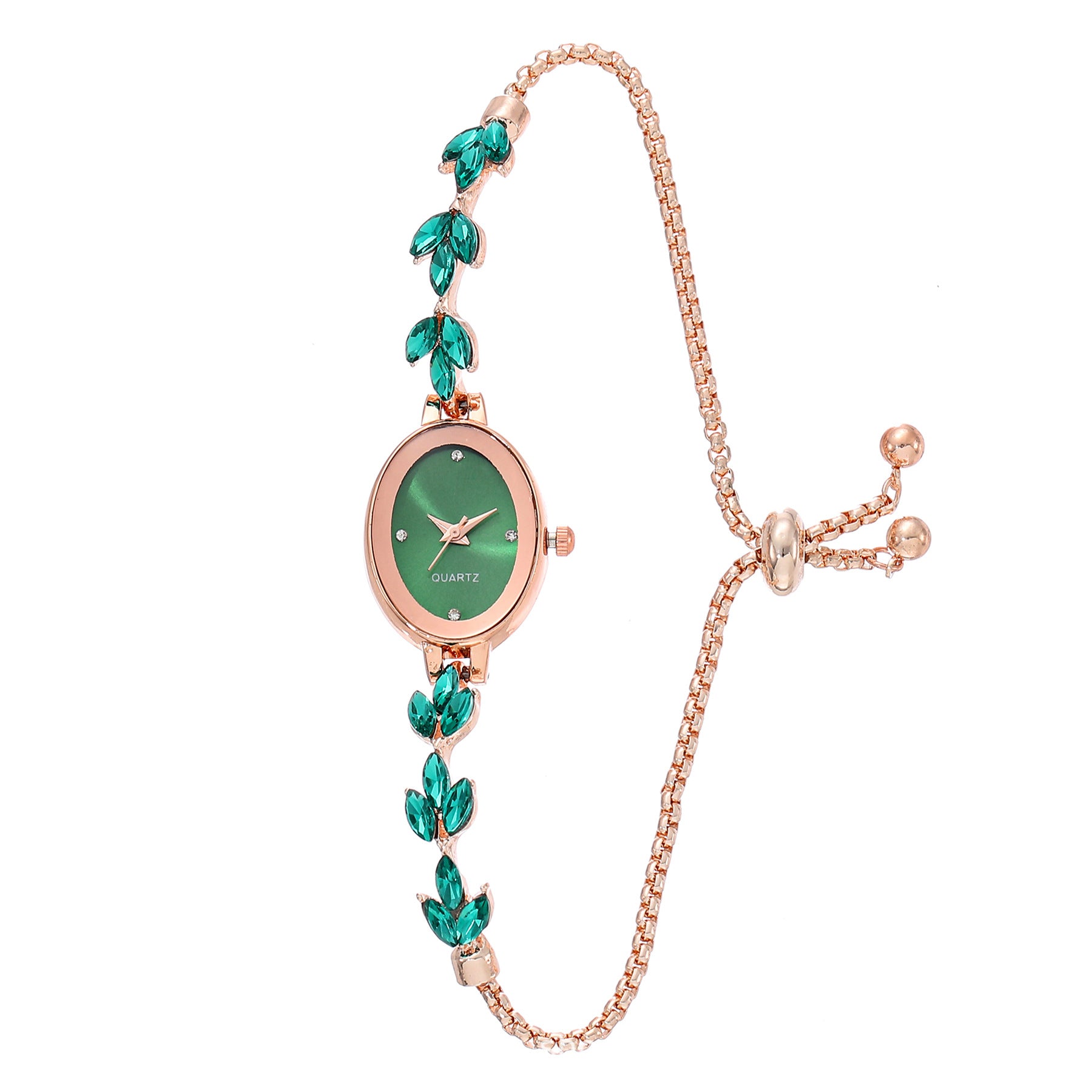 Diamond Oval Watch | Womens Diamond Watch | iukstore