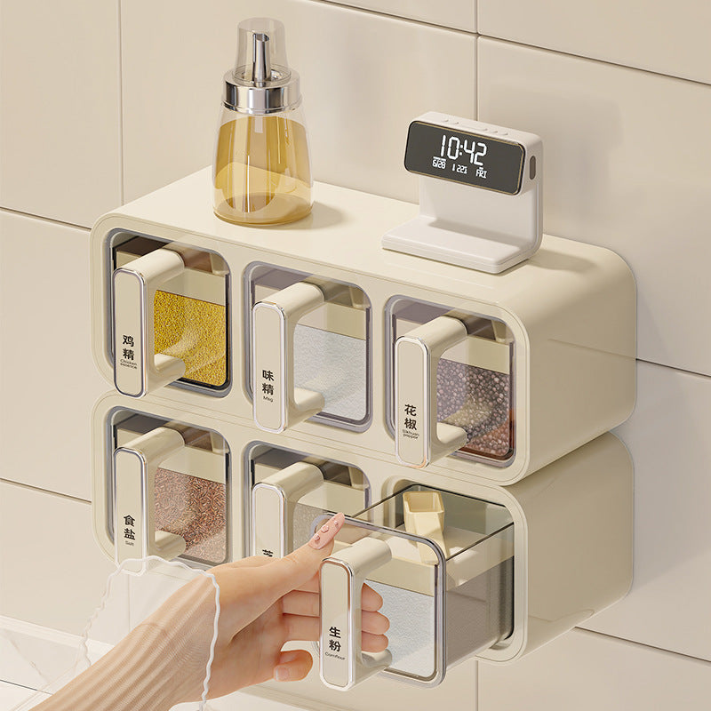 Kitchen Wall Hanging Condiment Storage Box - Organize Your Kitchen in Style