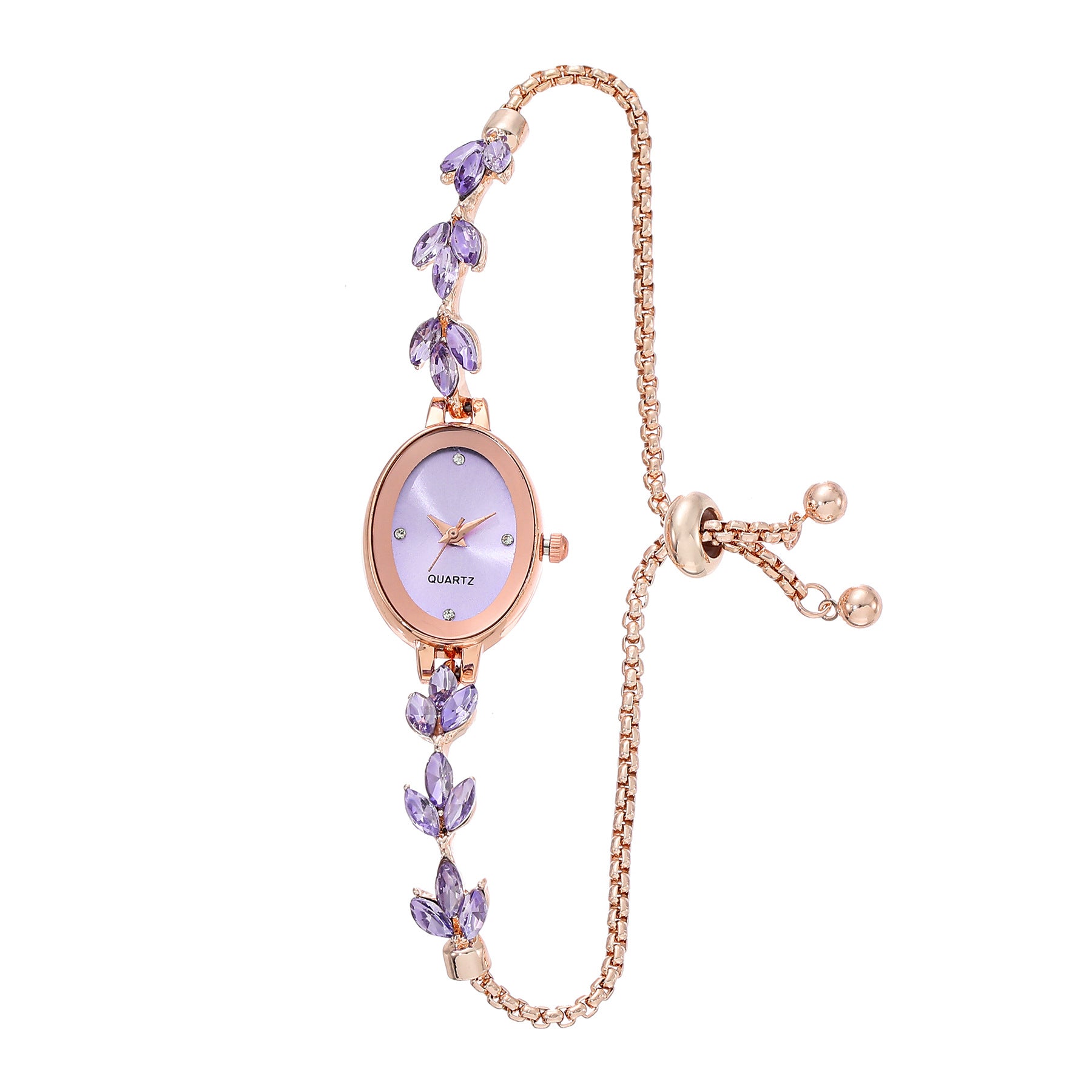 Diamond Oval Watch | Womens Diamond Watch | iukstore