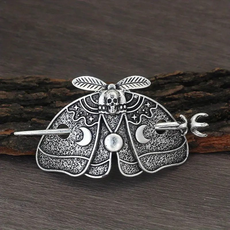 Viking Hair Barrettes - Norse Animal Alloy Hair Clips for Women