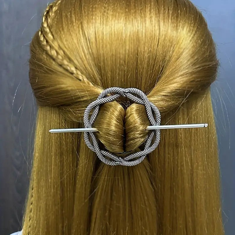 Viking Hair Barrettes - Norse Animal Alloy Hair Clips for Women