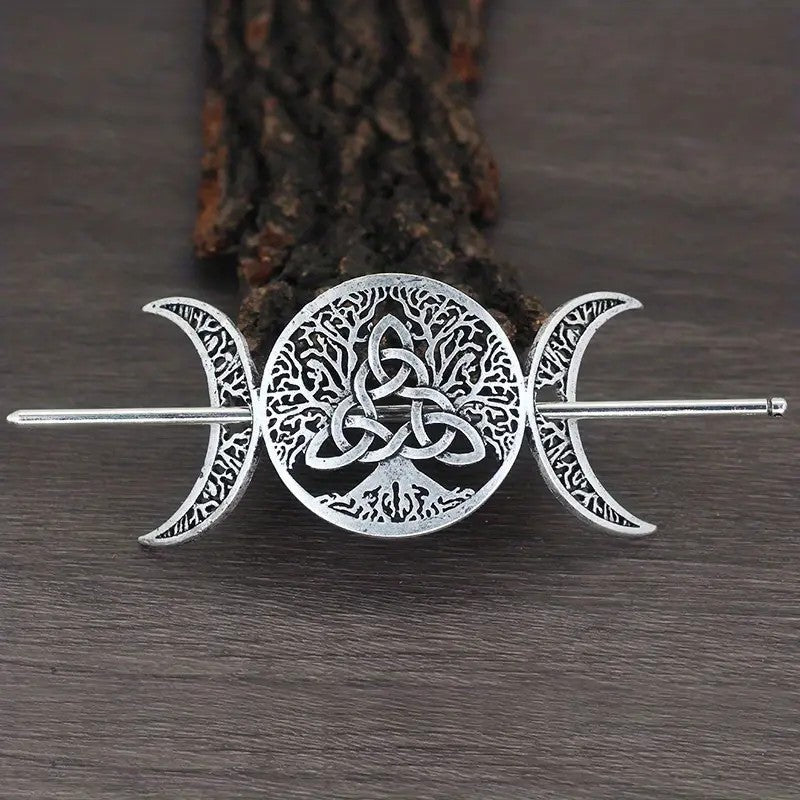 Viking Hair Barrettes - Norse Animal Alloy Hair Clips for Women