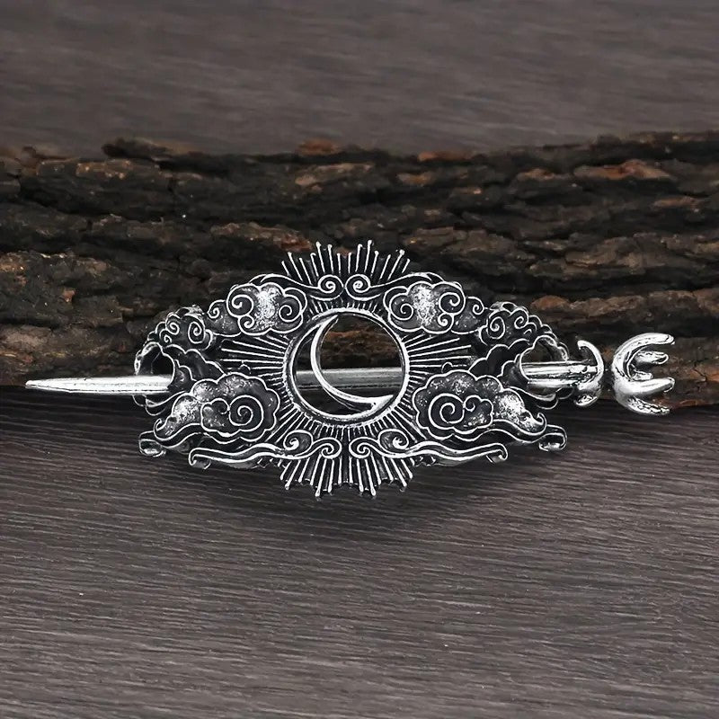 Viking Hair Barrettes - Norse Animal Alloy Hair Clips for Women