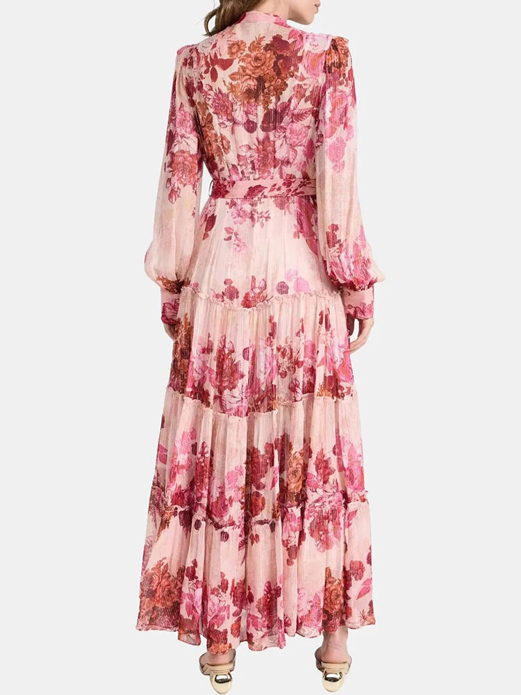 Vintage Dresses For Women | High Waist Button Dress | iukstore