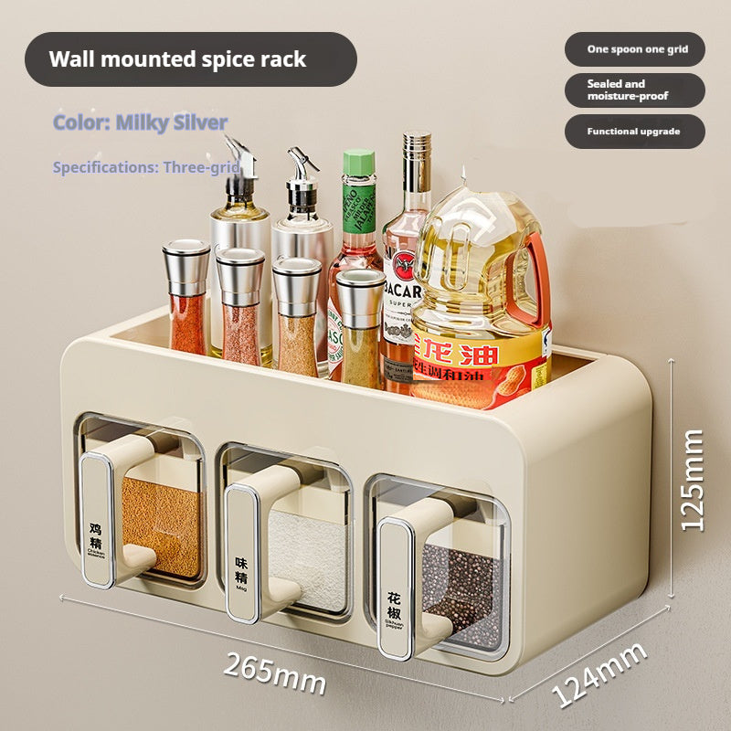 Kitchen Wall Hanging Condiment Storage Box - Organize Your Kitchen in Style