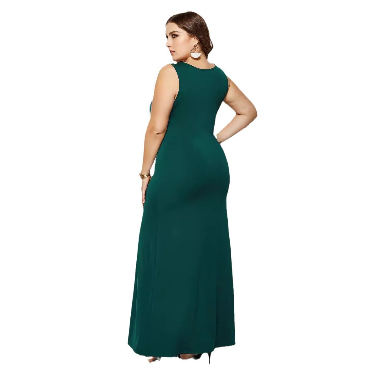 Plus Size Knitted Dress - Stylish & Comfortable