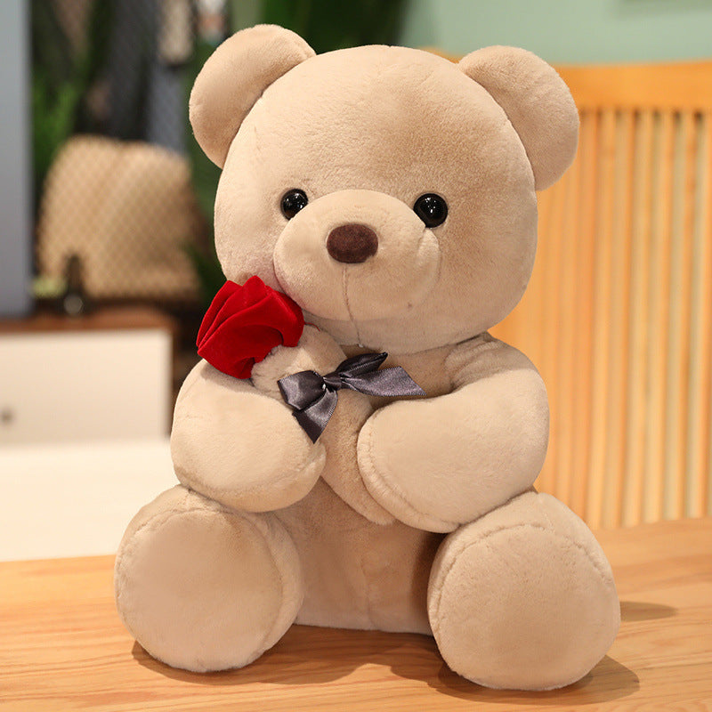 Teddy Bear Plush Pillow - Soft, Cuddly, and Perfect for Hugs
