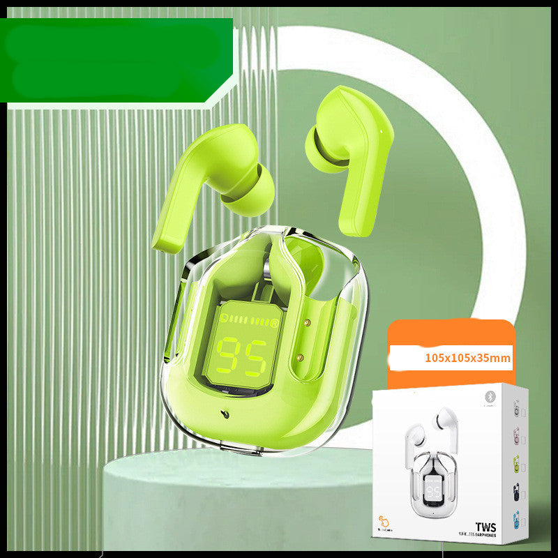True Wireless Bluetooth Headset Digital Display ENC Noise Reduction - TechSavvy
