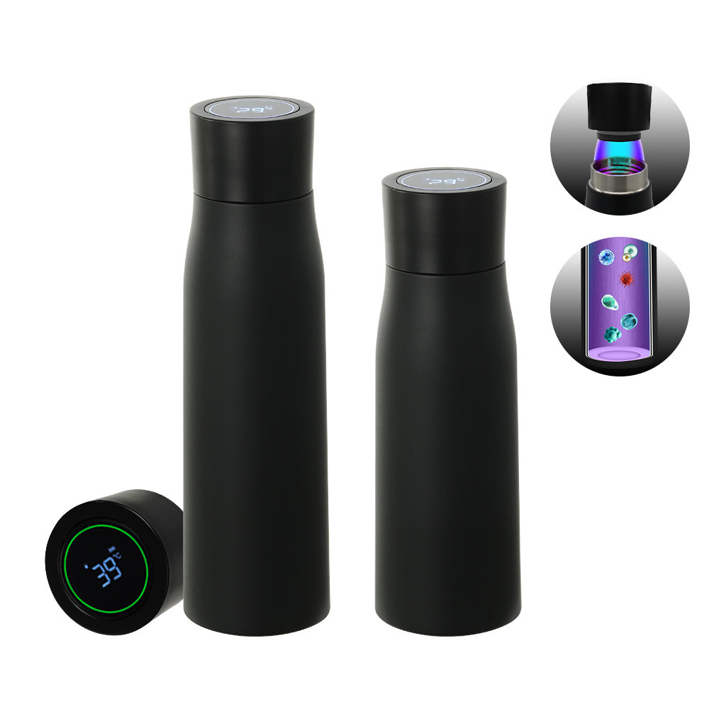 Thermal Water Bottle - Smart Temperature Display Insulated Stainless Steel