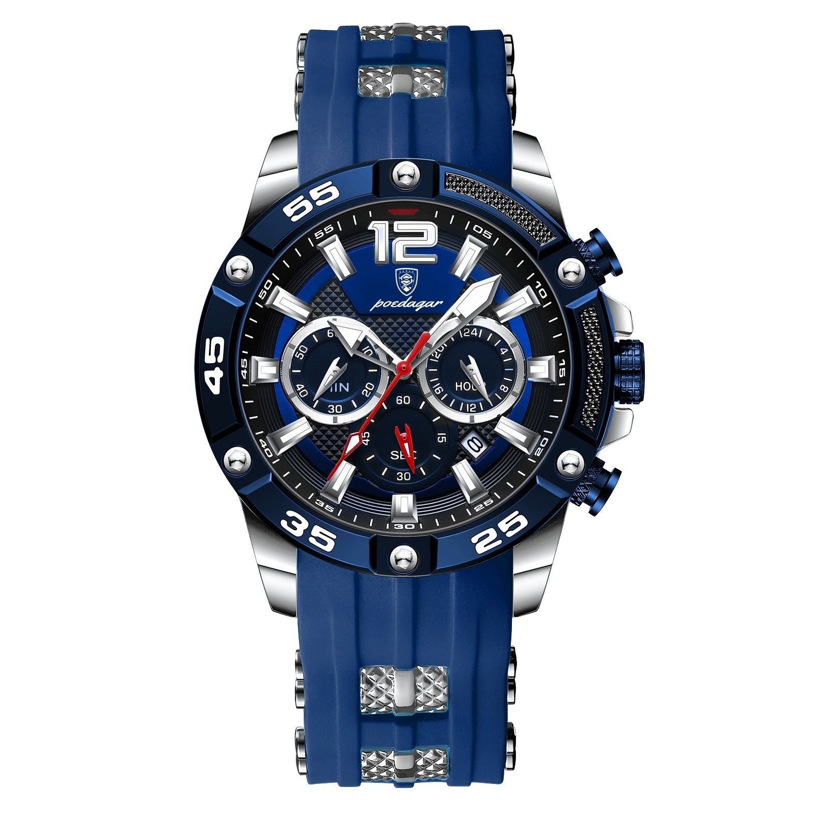 Silicone Strap Watches |  Men's Quartz Watch | iukstore