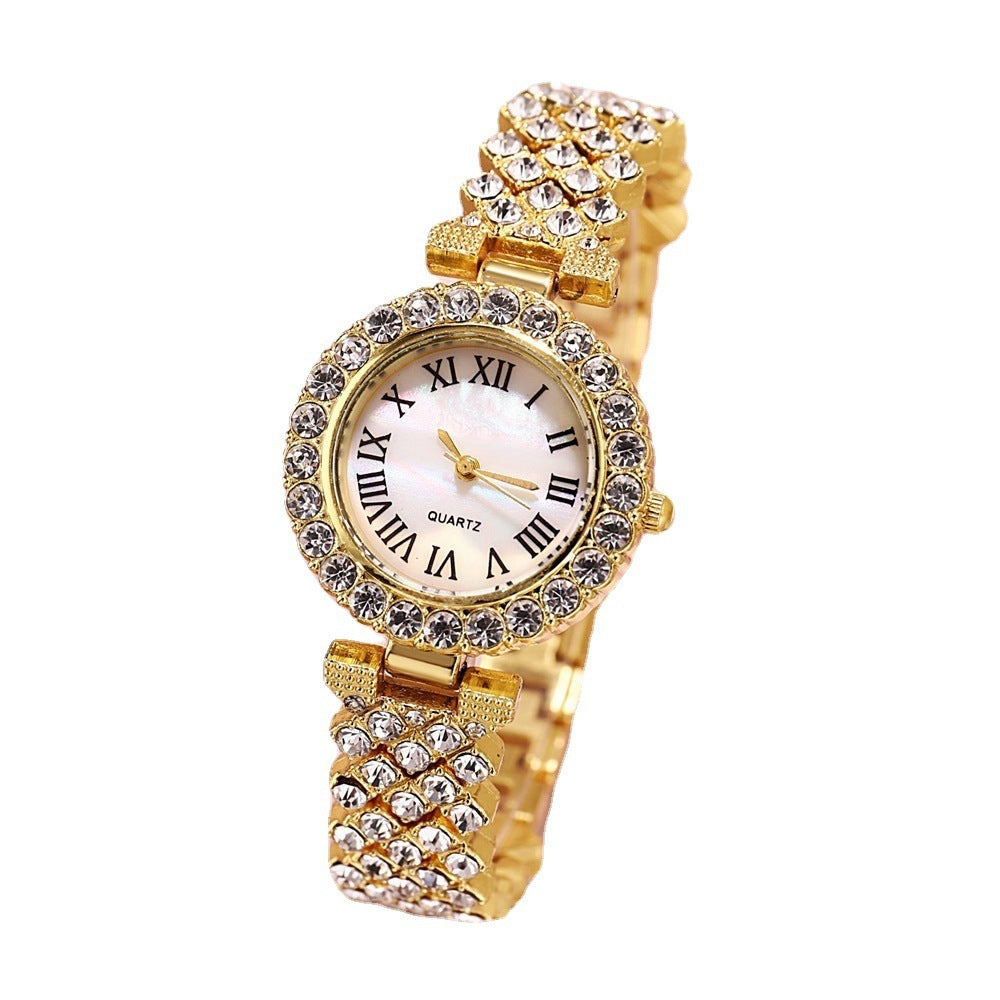 Women's Wrist Watch | Rhinestone Quartz Bracelet | iukstore