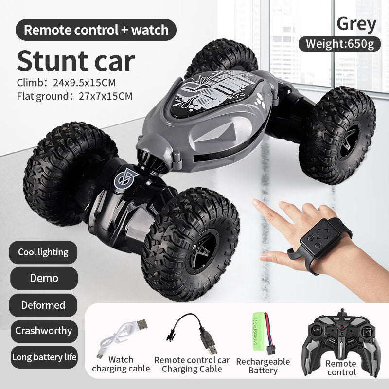 RC Stunt Car - Off Road Drift Car with Music & Led Lights