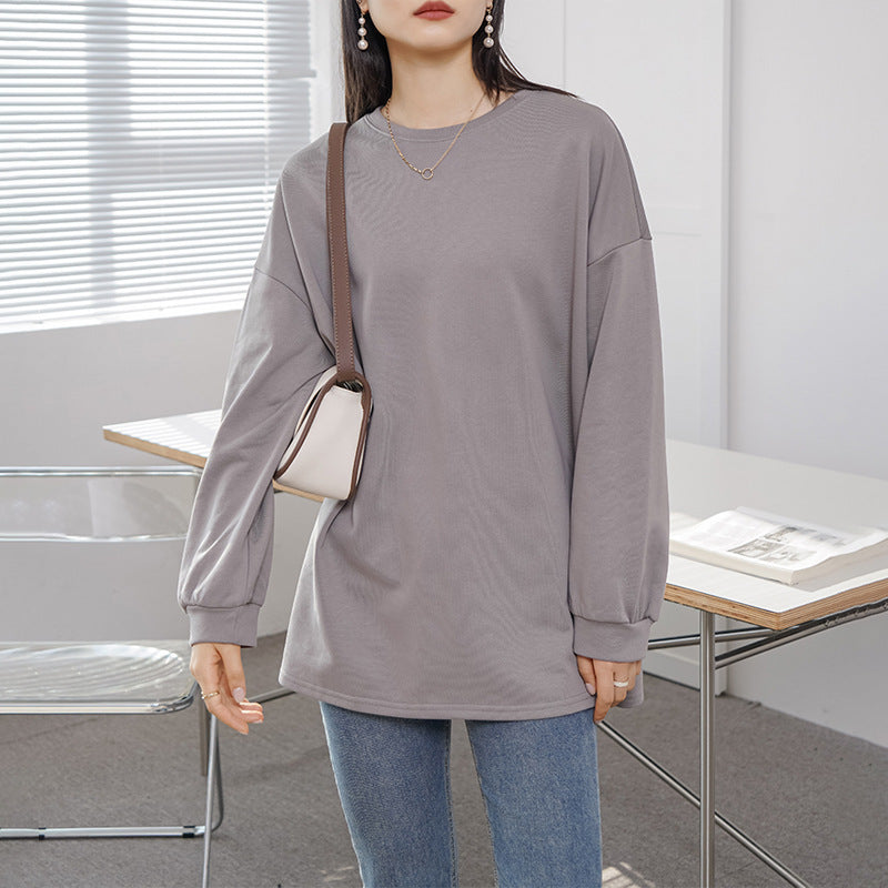 Women's Mid-length Sweater - Perfect for Layering