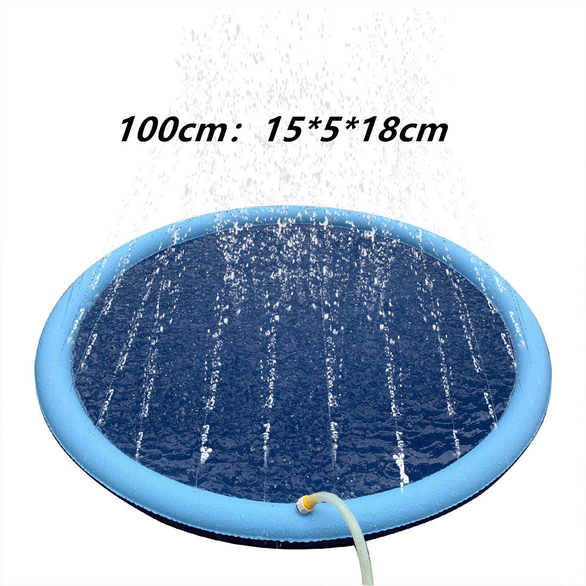 Non-Slip Splash Pad for Kids & Pets - Summer Fun in Your Backyard!
