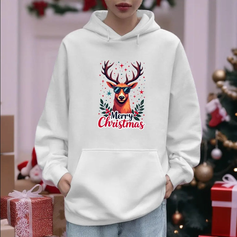 Customizable Christmas Hoodie - High Quality, Fashionable, and Comfortable