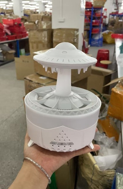 UFO Raindrop Humidifier, Aromatherapy Air Diffuser