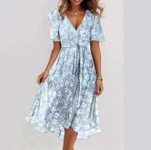 Elegant Summer Chiffon Dress for Women