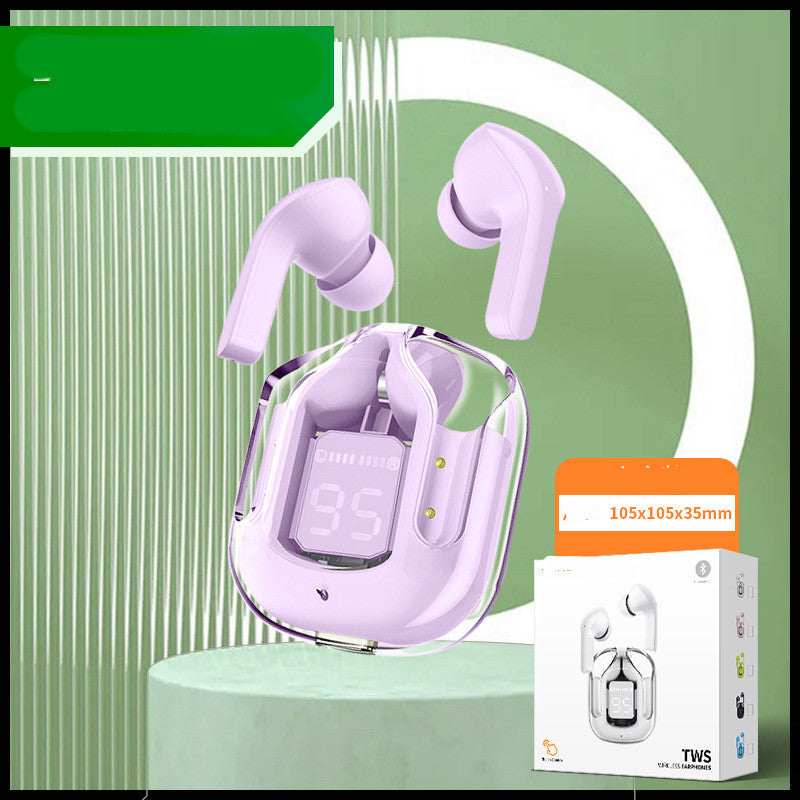 True Wireless Bluetooth Headset Digital Display ENC Noise Reduction - TechSavvy
