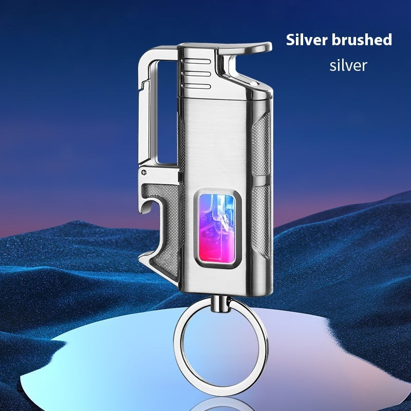 Multifunctional Keychain With Beer Opener, Torch, and Inflatable - The Ultimate Accessory