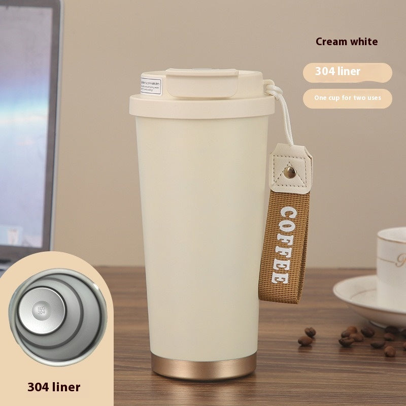 Office Business Good-looking Coffee Cup Portable Straw Cup for Outdoor Use