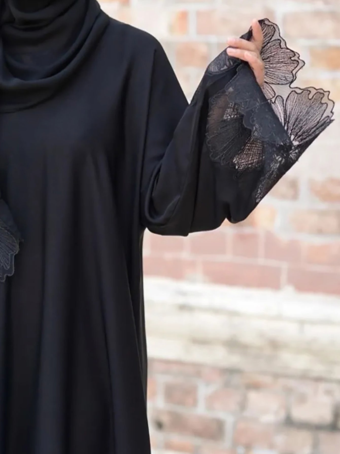 Women's Muslim Robe Malay Indonesian Dress With Headscarf
