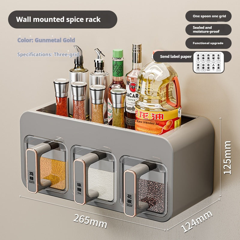 Kitchen Wall Hanging Condiment Storage Box - Organize Your Kitchen in Style