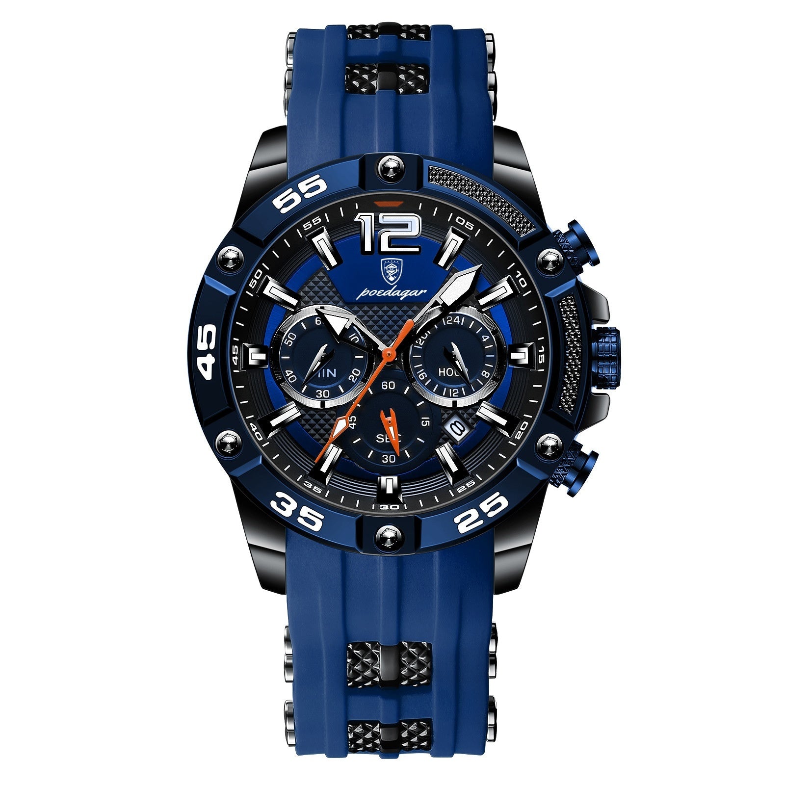 Silicone Strap Watches |  Men's Quartz Watch | iukstore