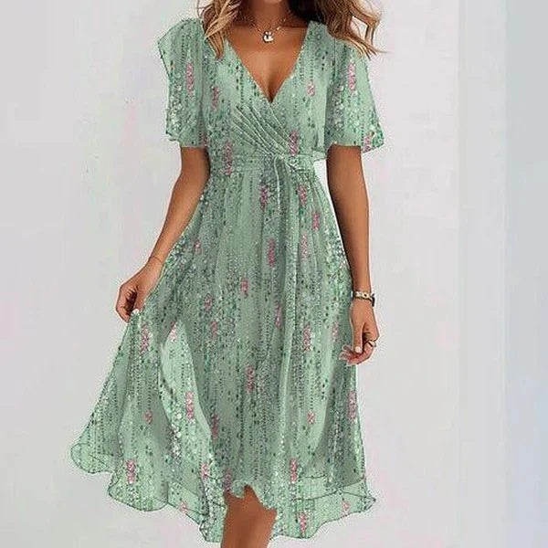 Elegant Summer Chiffon Dress for Women