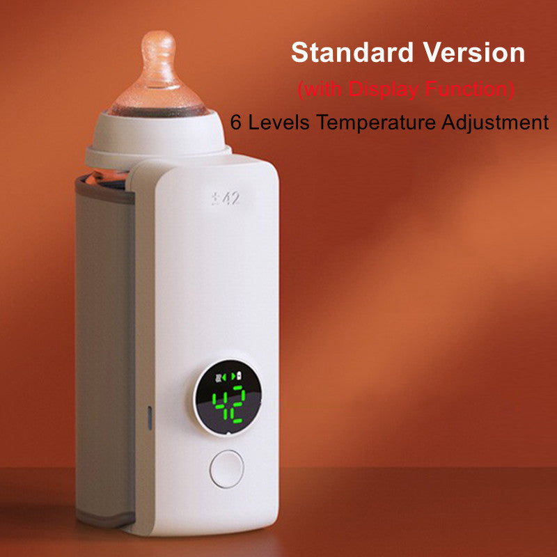 Portable Baby Bottle Warmer USB Charging Constant Temperature - TinyDreams