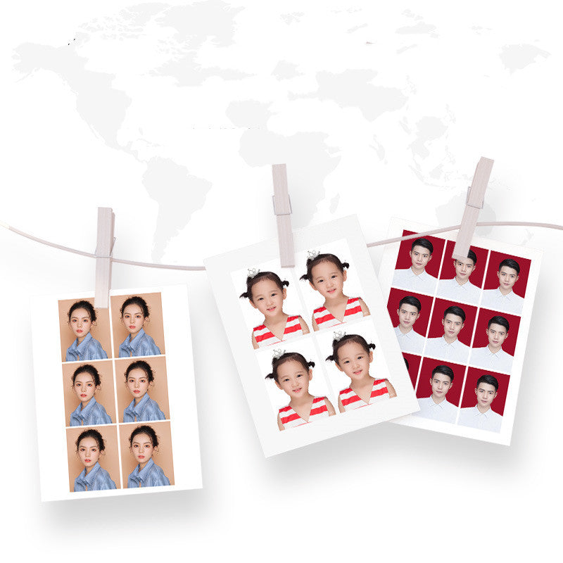 Portable Color Photo Printer - Wireless Bluetooth USB Thermal Sublimation Printer