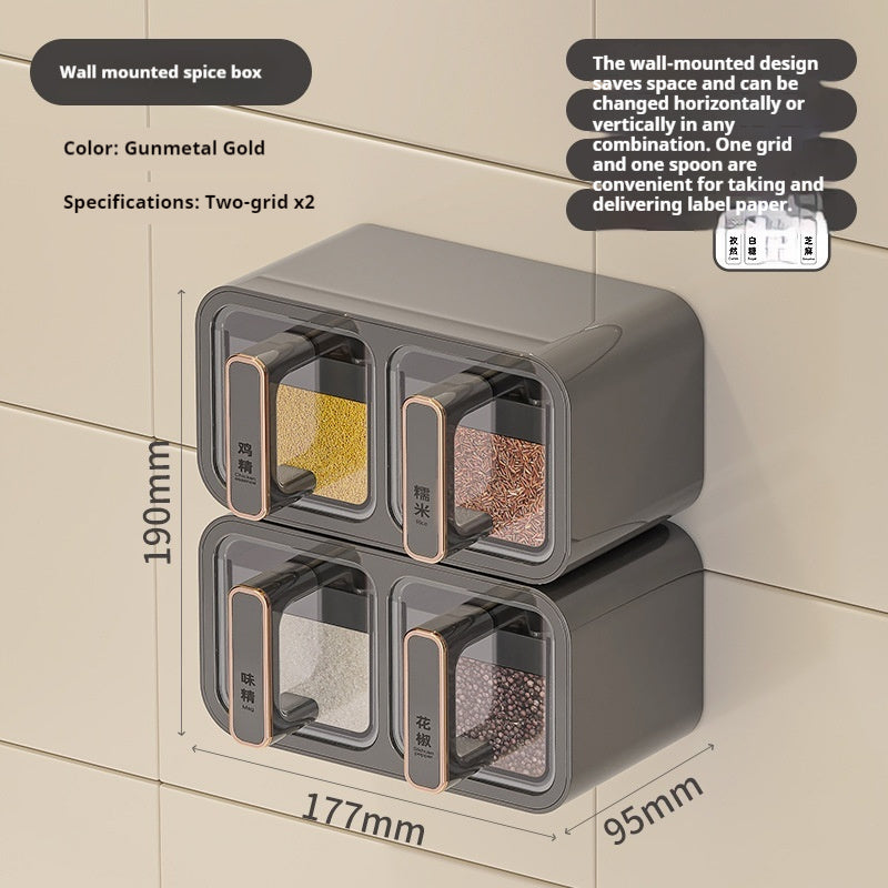 Kitchen Wall Hanging Condiment Storage Box - Organize Your Kitchen in Style