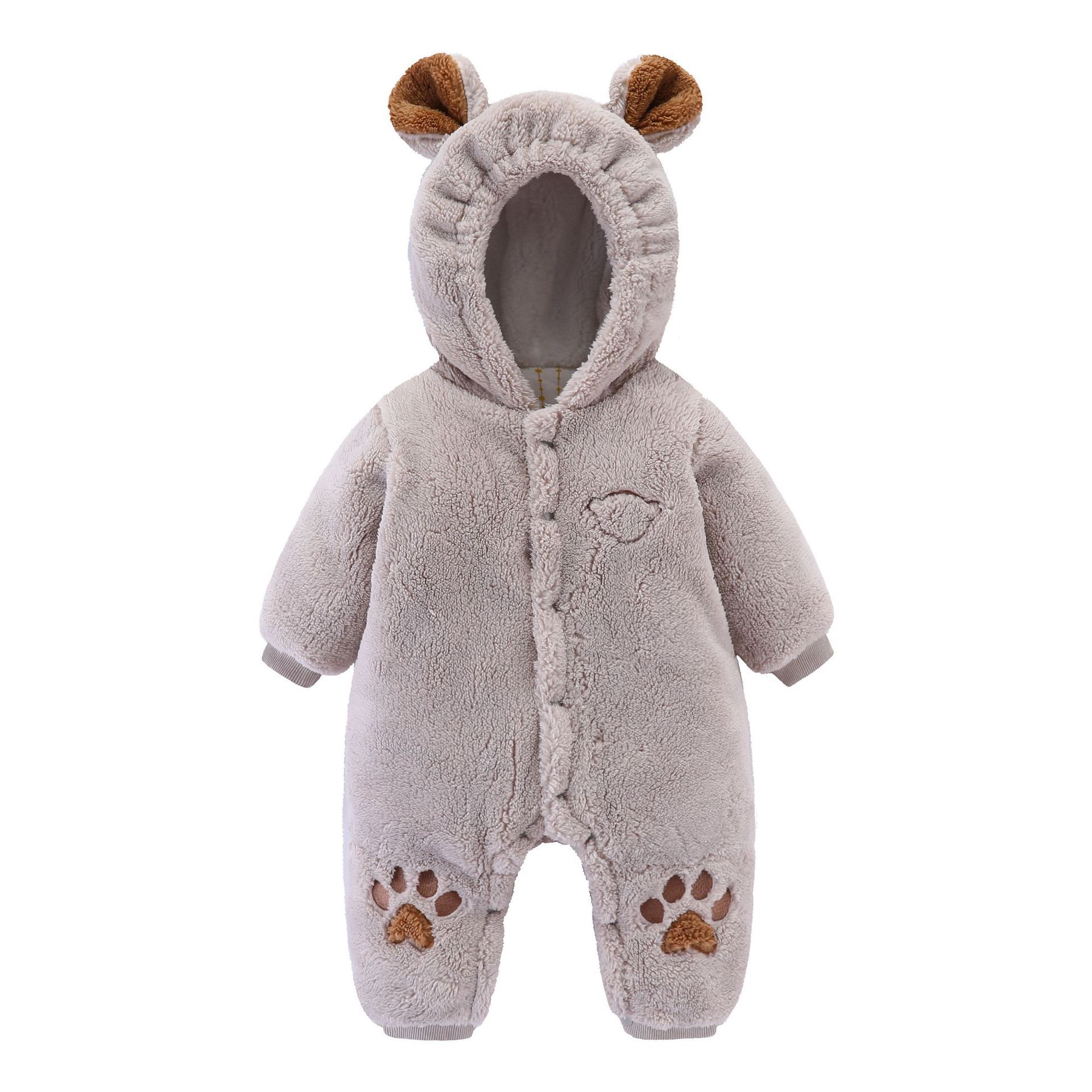 Newborn Baby Quilted Onesies - Warmth & Comfort