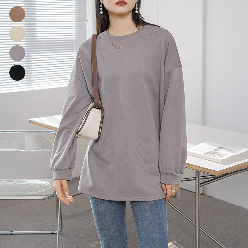 Women's Mid-length Sweater - Perfect for Layering