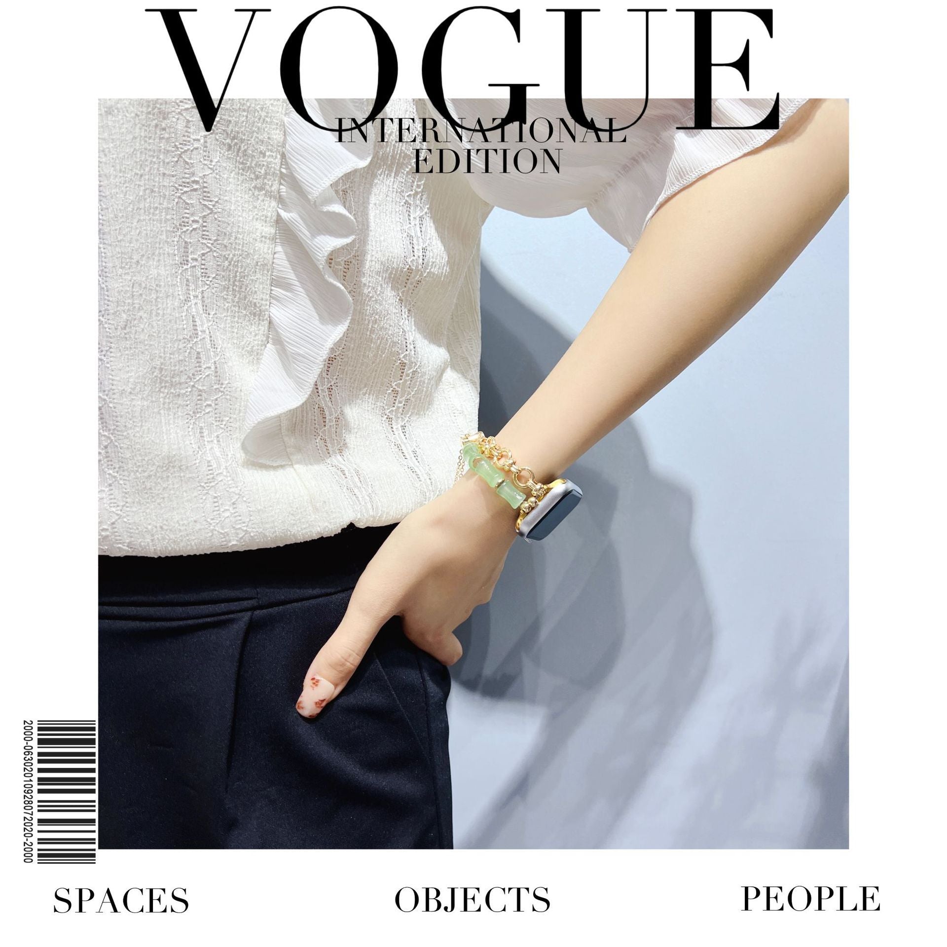 Luxury Buckle High-rise Ornament Chain Strap - Premium Quality